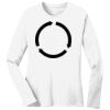 1-DAY RUSH NO MINIMUM Ladies Long Sleeve Crew Neck T-Shirt Thumbnail