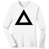 1-DAY RUSH NO MINIMUM Ladies Long Sleeve Crew Neck T-Shirt Thumbnail