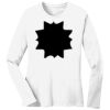 1-DAY RUSH NO MINIMUM Ladies Long Sleeve Crew Neck T-Shirt Thumbnail