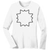 1-DAY RUSH NO MINIMUM Ladies Long Sleeve Crew Neck T-Shirt Thumbnail