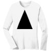 1-DAY RUSH NO MINIMUM Ladies Long Sleeve Crew Neck T-Shirt Thumbnail