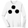1-DAY RUSH NO MINIMUM Ladies Long Sleeve Crew Neck T-Shirt Thumbnail