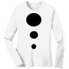 1-DAY RUSH NO MINIMUM Ladies Long Sleeve Crew Neck T-Shirt Thumbnail