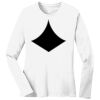 1-DAY RUSH NO MINIMUM Ladies Long Sleeve Crew Neck T-Shirt Thumbnail