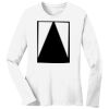 1-DAY RUSH NO MINIMUM Ladies Long Sleeve Crew Neck T-Shirt Thumbnail