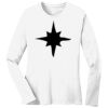 1-DAY RUSH NO MINIMUM Ladies Long Sleeve Crew Neck T-Shirt Thumbnail