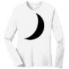 1-DAY RUSH NO MINIMUM Ladies Long Sleeve Crew Neck T-Shirt Thumbnail