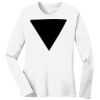 1-DAY RUSH NO MINIMUM Ladies Long Sleeve Crew Neck T-Shirt Thumbnail