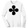 1-DAY RUSH NO MINIMUM Ladies Long Sleeve Crew Neck T-Shirt Thumbnail