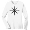 1-DAY RUSH NO MINIMUM Ladies Long Sleeve Crew Neck T-Shirt Thumbnail