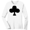 1-DAY RUSH NO MINIMUM Ladies Long Sleeve Crew Neck T-Shirt Thumbnail