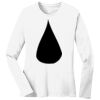 1-DAY RUSH NO MINIMUM Ladies Long Sleeve Crew Neck T-Shirt Thumbnail