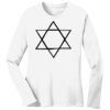 1-DAY RUSH NO MINIMUM Ladies Long Sleeve Crew Neck T-Shirt Thumbnail
