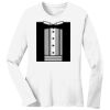 1-DAY RUSH NO MINIMUM Ladies Long Sleeve Crew Neck T-Shirt Thumbnail