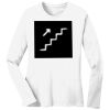 1-DAY RUSH NO MINIMUM Ladies Long Sleeve Crew Neck T-Shirt Thumbnail