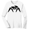 1-DAY RUSH NO MINIMUM Ladies Long Sleeve Crew Neck T-Shirt Thumbnail
