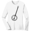 1-DAY RUSH NO MINIMUM Ladies Long Sleeve Crew Neck T-Shirt Thumbnail