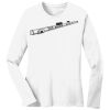 1-DAY RUSH NO MINIMUM Ladies Long Sleeve Crew Neck T-Shirt Thumbnail