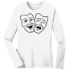 1-DAY RUSH NO MINIMUM Ladies Long Sleeve Crew Neck T-Shirt Thumbnail