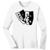 1-DAY RUSH NO MINIMUM Ladies Long Sleeve Crew Neck T-Shirt Thumbnail