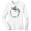 1-DAY RUSH NO MINIMUM Ladies Long Sleeve Crew Neck T-Shirt Thumbnail