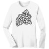 1-DAY RUSH NO MINIMUM Ladies Long Sleeve Crew Neck T-Shirt Thumbnail