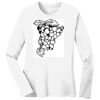 1-DAY RUSH NO MINIMUM Ladies Long Sleeve Crew Neck T-Shirt Thumbnail