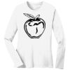 1-DAY RUSH NO MINIMUM Ladies Long Sleeve Crew Neck T-Shirt Thumbnail