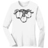 1-DAY RUSH NO MINIMUM Ladies Long Sleeve Crew Neck T-Shirt Thumbnail