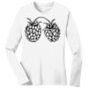 1-DAY RUSH NO MINIMUM Ladies Long Sleeve Crew Neck T-Shirt Thumbnail