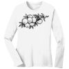 1-DAY RUSH NO MINIMUM Ladies Long Sleeve Crew Neck T-Shirt Thumbnail