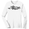 1-DAY RUSH NO MINIMUM Ladies Long Sleeve Crew Neck T-Shirt Thumbnail