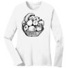 1-DAY RUSH NO MINIMUM Ladies Long Sleeve Crew Neck T-Shirt Thumbnail