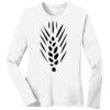 1-DAY RUSH NO MINIMUM Ladies Long Sleeve Crew Neck T-Shirt Thumbnail