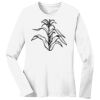 1-DAY RUSH NO MINIMUM Ladies Long Sleeve Crew Neck T-Shirt Thumbnail