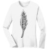 1-DAY RUSH NO MINIMUM Ladies Long Sleeve Crew Neck T-Shirt Thumbnail