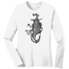 1-DAY RUSH NO MINIMUM Ladies Long Sleeve Crew Neck T-Shirt Thumbnail