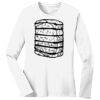 1-DAY RUSH NO MINIMUM Ladies Long Sleeve Crew Neck T-Shirt Thumbnail