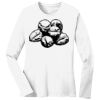 1-DAY RUSH NO MINIMUM Ladies Long Sleeve Crew Neck T-Shirt Thumbnail