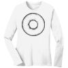 1-DAY RUSH NO MINIMUM Ladies Long Sleeve Crew Neck T-Shirt Thumbnail
