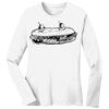 1-DAY RUSH NO MINIMUM Ladies Long Sleeve Crew Neck T-Shirt Thumbnail
