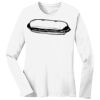 1-DAY RUSH NO MINIMUM Ladies Long Sleeve Crew Neck T-Shirt Thumbnail