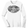 1-DAY RUSH NO MINIMUM Ladies Long Sleeve Crew Neck T-Shirt Thumbnail