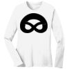 1-DAY RUSH NO MINIMUM Ladies Long Sleeve Crew Neck T-Shirt Thumbnail