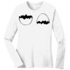 1-DAY RUSH NO MINIMUM Ladies Long Sleeve Crew Neck T-Shirt Thumbnail