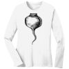1-DAY RUSH NO MINIMUM Ladies Long Sleeve Crew Neck T-Shirt Thumbnail