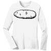 1-DAY RUSH NO MINIMUM Ladies Long Sleeve Crew Neck T-Shirt Thumbnail
