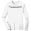 1-DAY RUSH NO MINIMUM Ladies Long Sleeve Crew Neck T-Shirt Thumbnail
