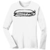 1-DAY RUSH NO MINIMUM Ladies Long Sleeve Crew Neck T-Shirt Thumbnail