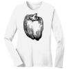 1-DAY RUSH NO MINIMUM Ladies Long Sleeve Crew Neck T-Shirt Thumbnail